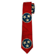 Buckle-Down Necktie - Tennessee Flag Stars C/U Distressed Neckties Buckle-Down