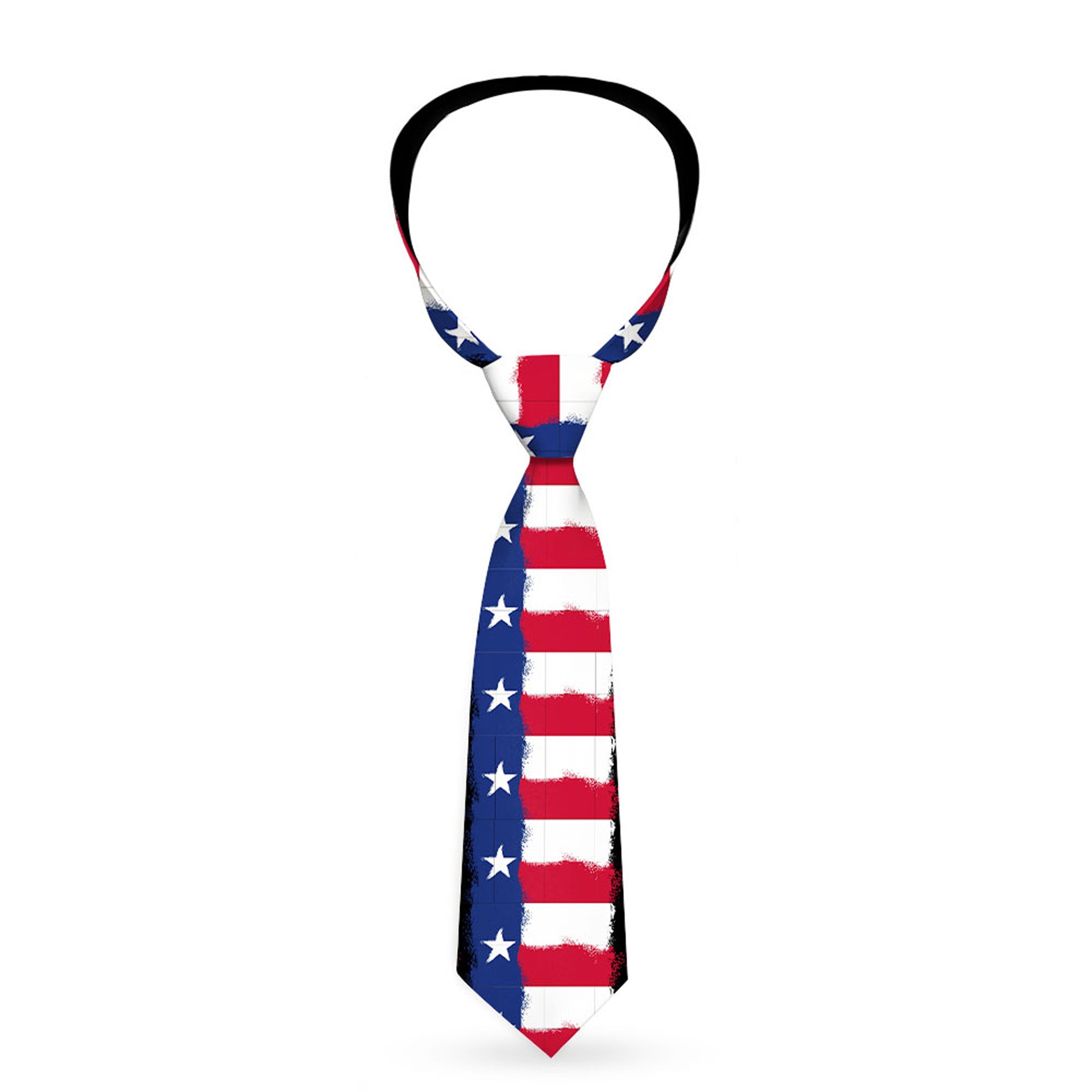 Buckle-Down Necktie - Texas Flag Painting Neckties Buckle-Down