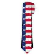 Buckle-Down Necktie - Texas Flag Painting Neckties Buckle-Down
