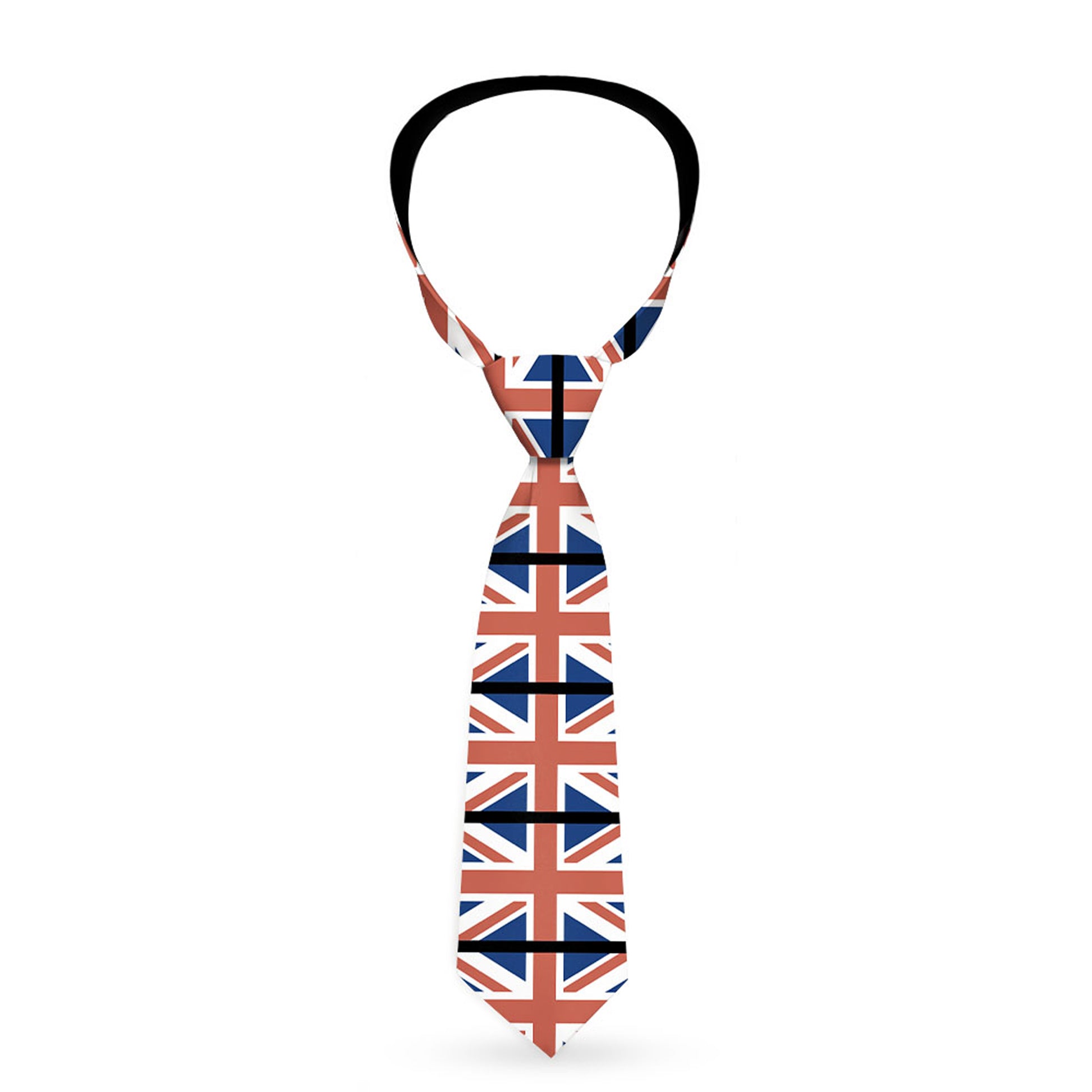Buckle-Down Necktie - United Kingdom Flags Neckties Buckle-Down