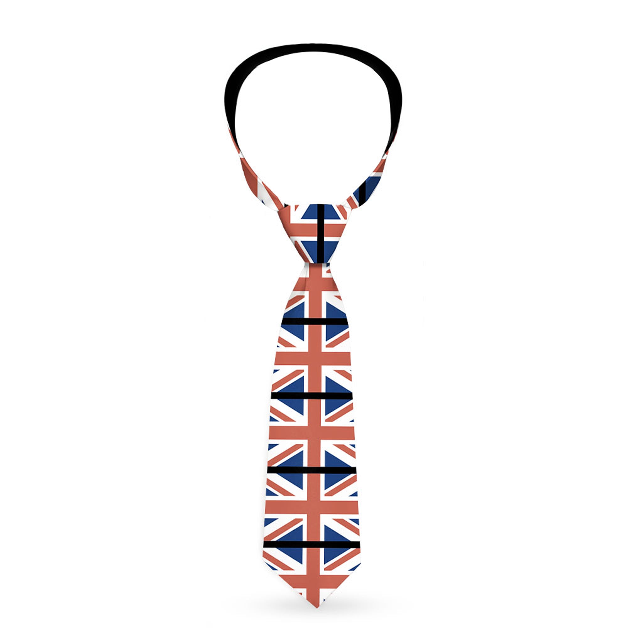 Buckle-Down Necktie - United Kingdom Flags Neckties Buckle-Down
