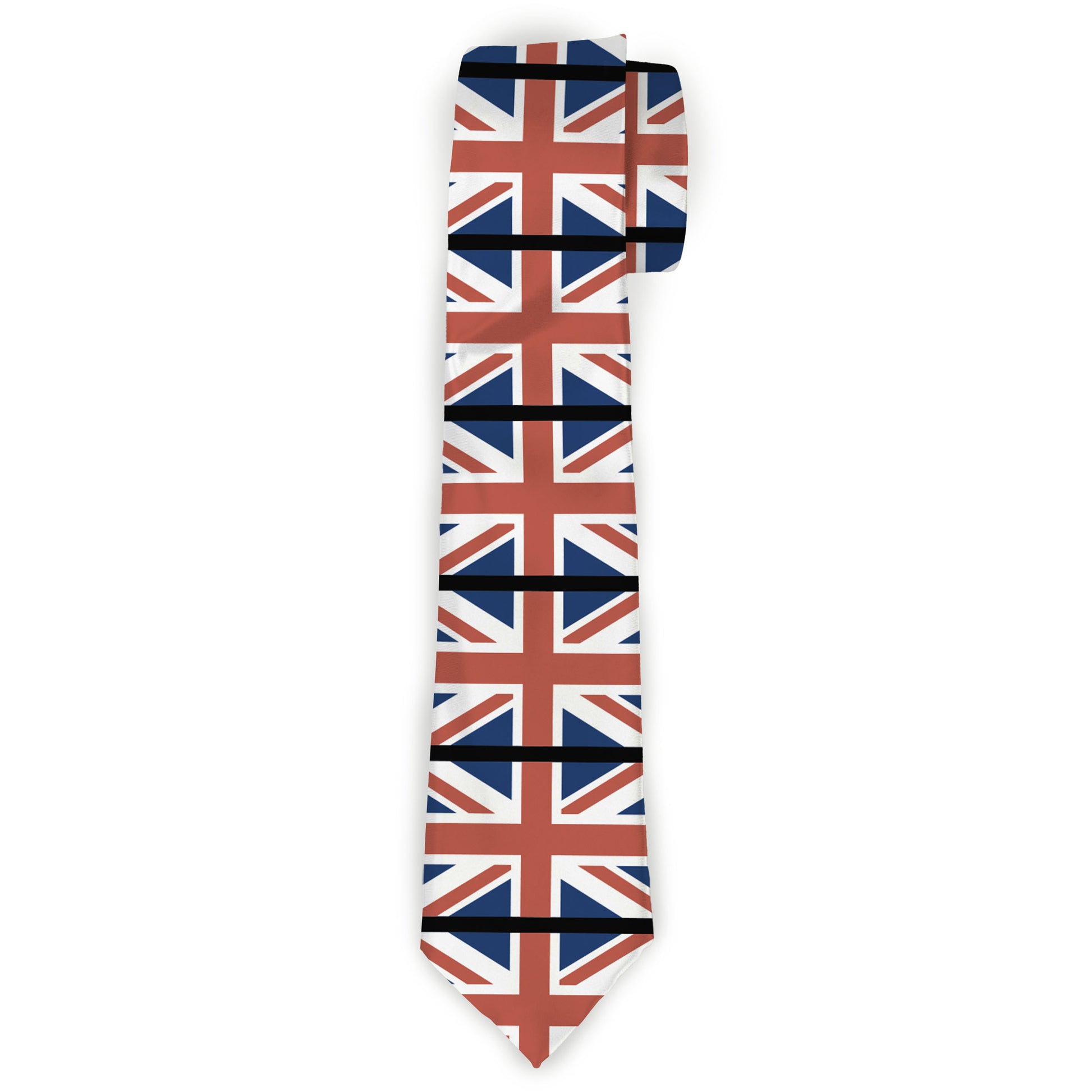 Buckle-Down Necktie - United Kingdom Flags Neckties Buckle-Down