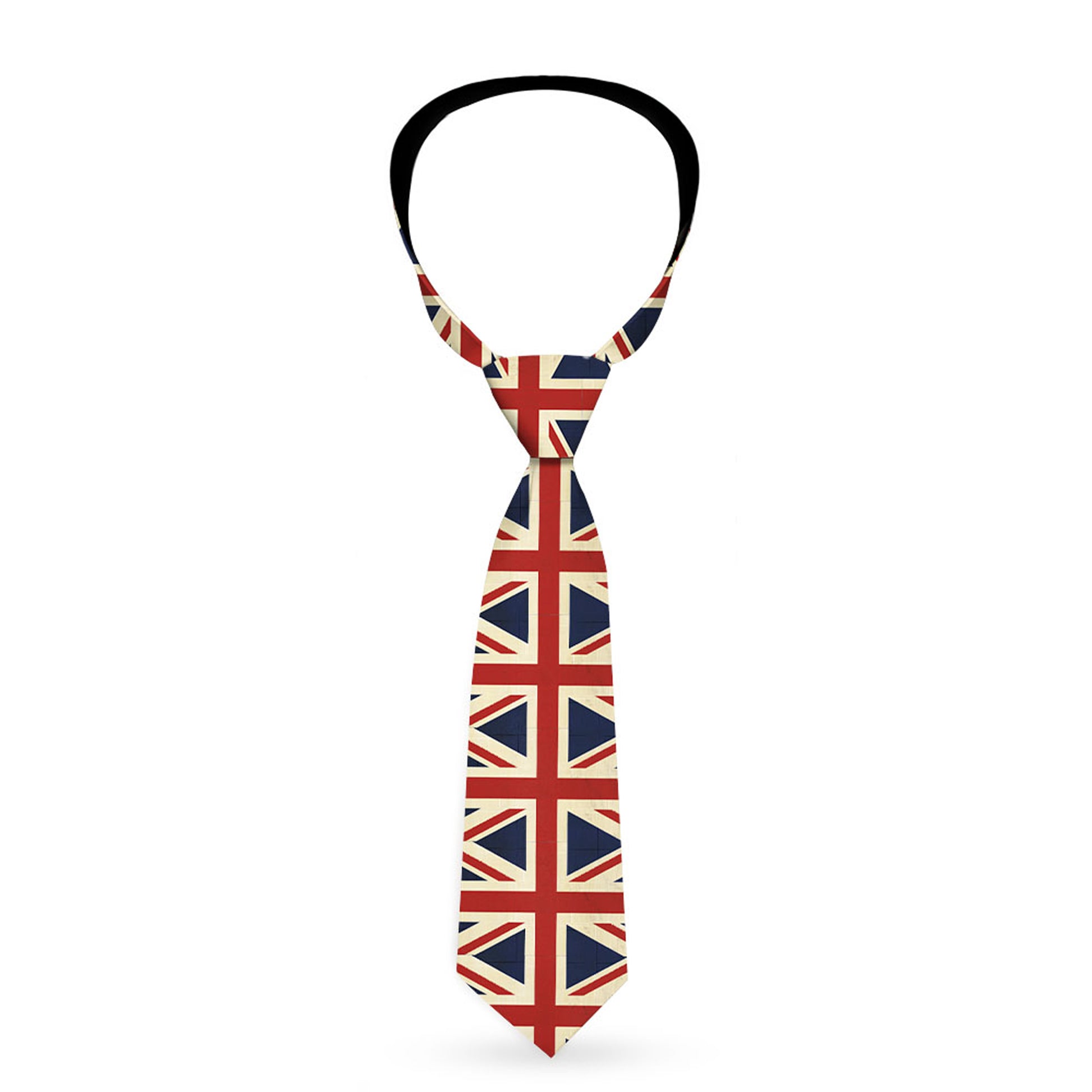 Buckle-Down Necktie - Vintage United Kingdom Flags Neckties Buckle-Down