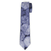 Buckle-Down Necktie - Vivid Floral Collage2 Blues Neckties Buckle-Down
