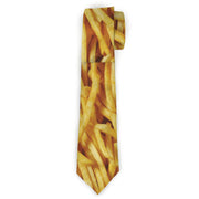 Buckle-Down Necktie - Vivid French Fries Stacked Neckties Buckle-Down