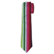 Buckle-Down Necktie - Zarape1 Horizontal Red/White/Green Neckties Buckle-Down