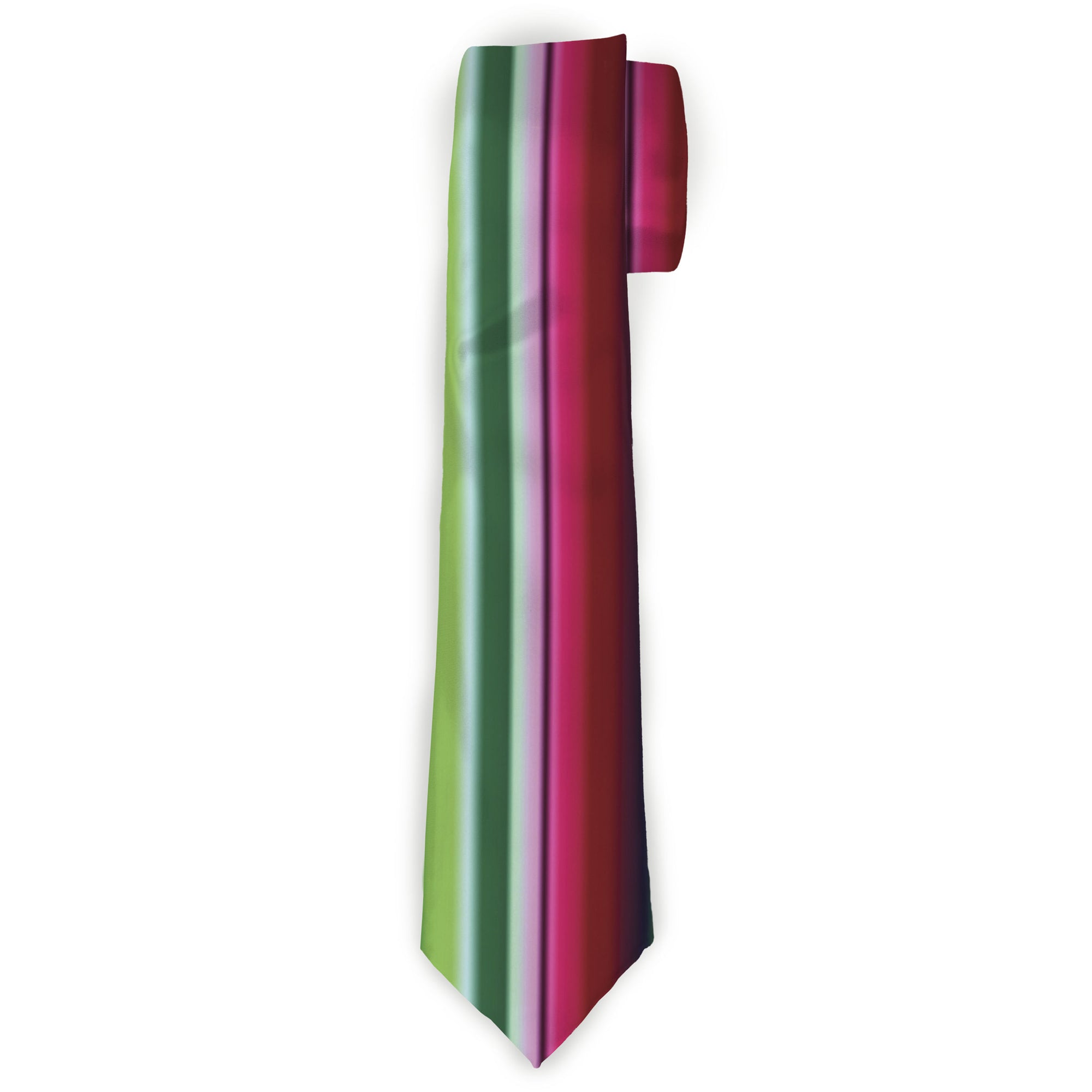 Buckle-Down Necktie - Zarape1 Horizontal Red/White/Green Neckties Buckle-Down