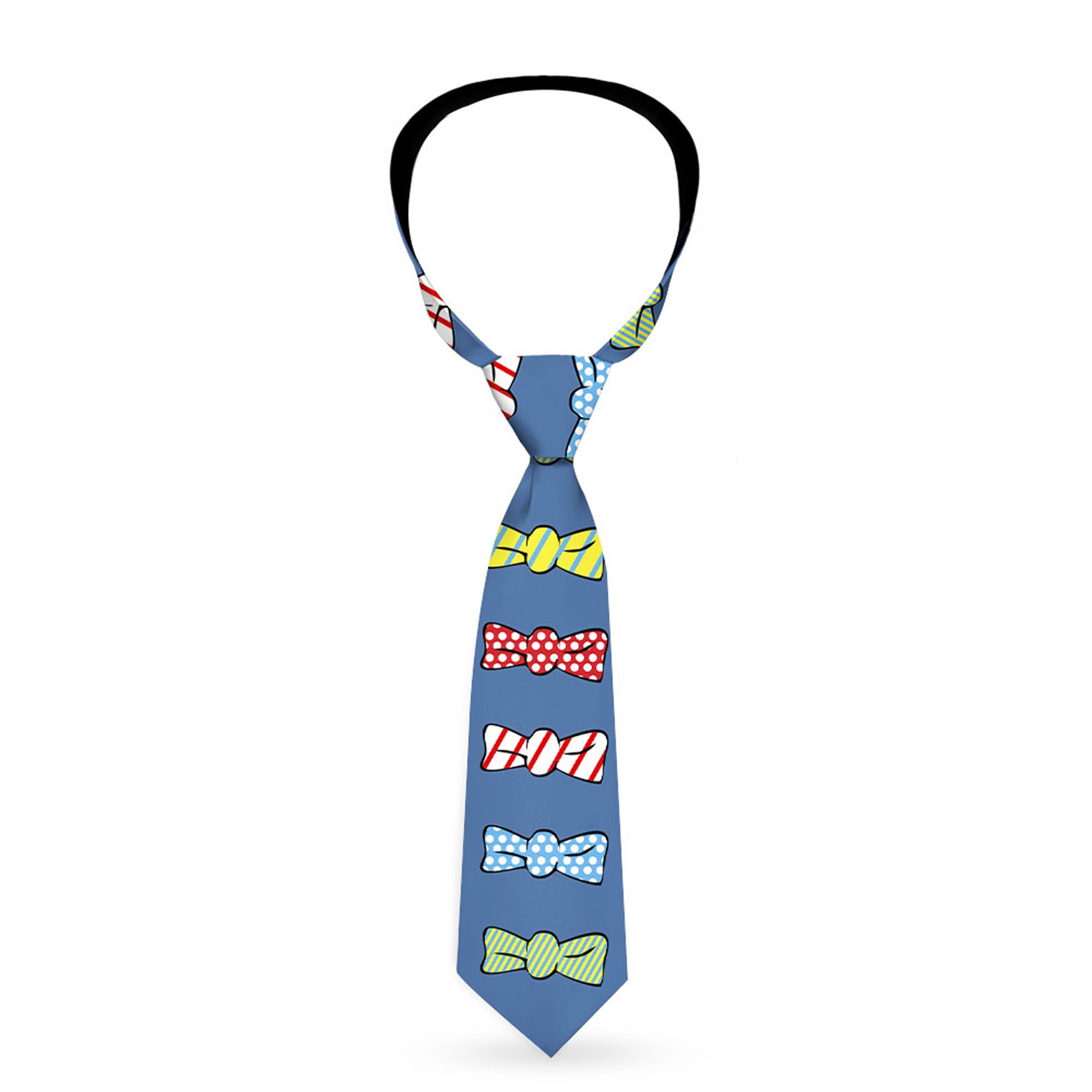 Buckle-Down Necktie - Bowties Blue/Multi Color Neckties Buckle-Down