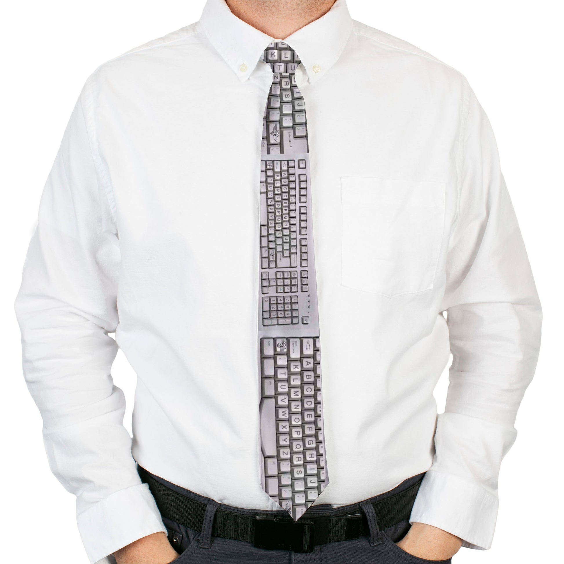 Buckle-Down Necktie - BD Keyboard Neckties Buckle-Down