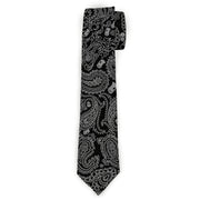 Buckle-Down Necktie - Bandana/Skulls Black/Silver Neckties Buckle-Down