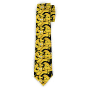Buckle-Down Necktie - Bananas Stacked Cartoon Black//Yellows Neckties Buckle-Down