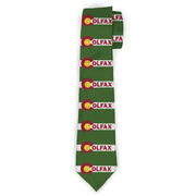 Buckle-Down Necktie - COLFAX Green Stripe Weathered Neckties Buckle-Down