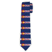 Buckle-Down Necktie - COLFAX Colorado Flag Weathered Neckties Buckle-Down