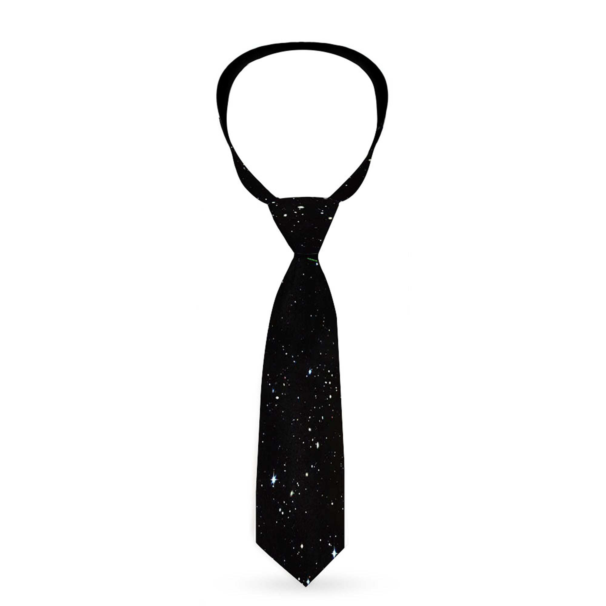 Necktie Standard - Deep Space2 Black/White Neckties Buckle-Down