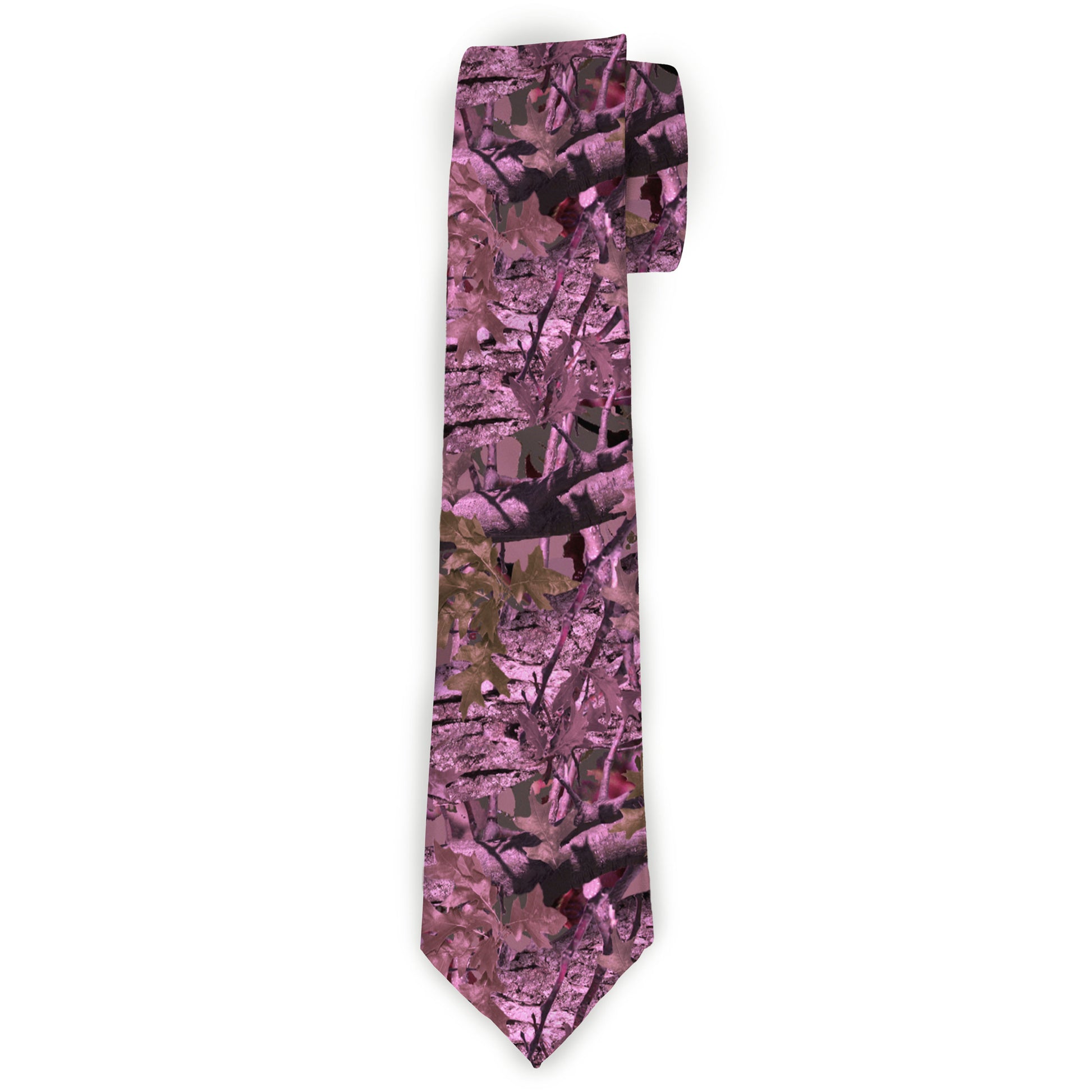Buckle-Down Necktie - Hunting Camo Pinks Neckties Buckle-Down