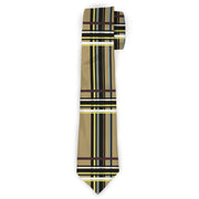 Buckle-Down Necktie - Plaid Tan Neckties Buckle-Down