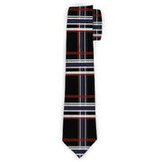 Buckle-Down Necktie - Plaid Black/Red/White/Blue Neckties Buckle-Down