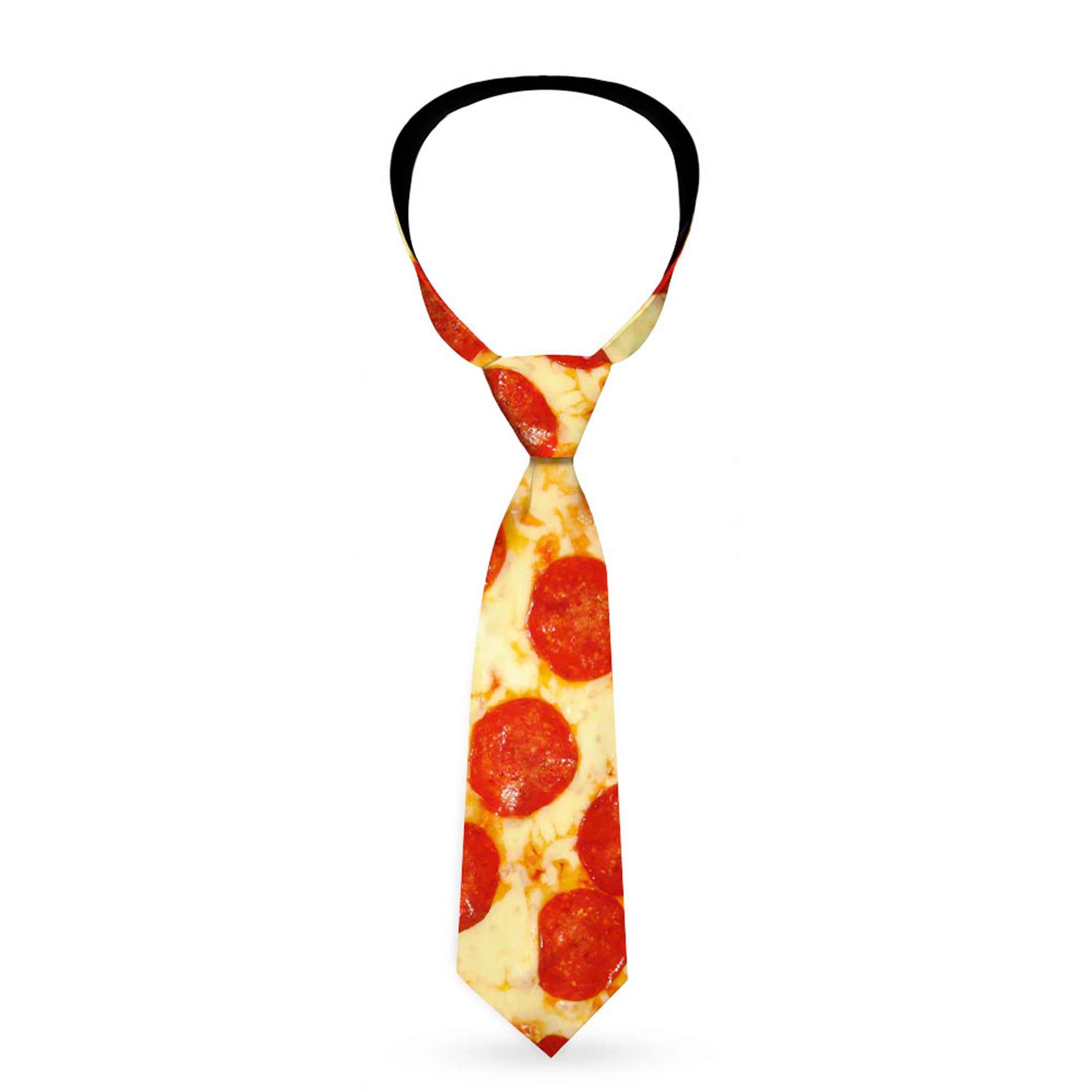 Buckle-Down Necktie - Pepperoni Pizza Vivid Neckties Buckle-Down