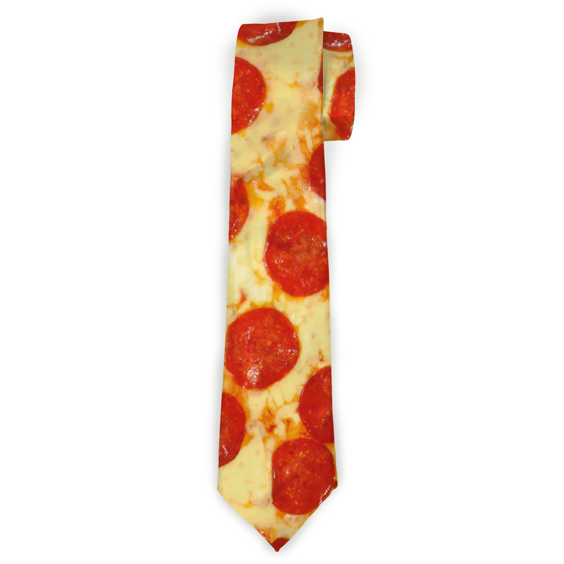 Buckle-Down Necktie - Pepperoni Pizza Vivid Neckties Buckle-Down