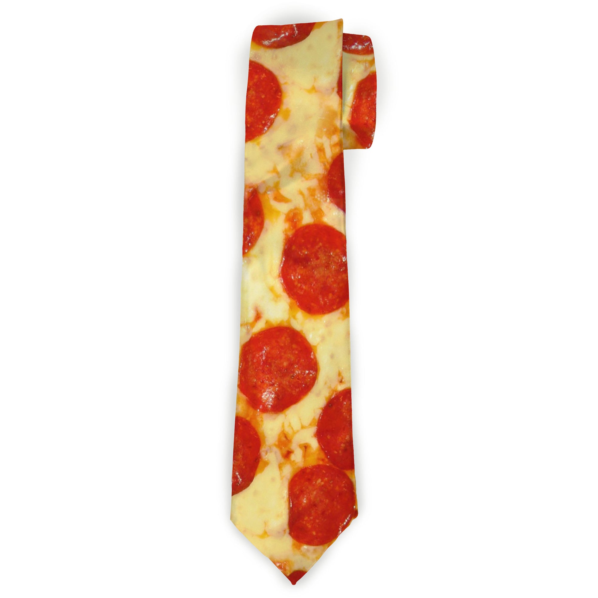 Buckle-Down Necktie - Pepperoni Pizza Vivid Neckties Buckle-Down