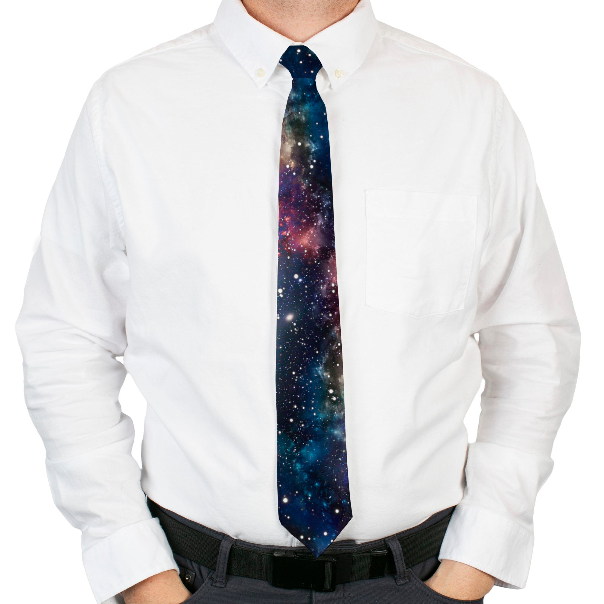Necktie Standard - Space Dust Collage Neckties Buckle-Down
