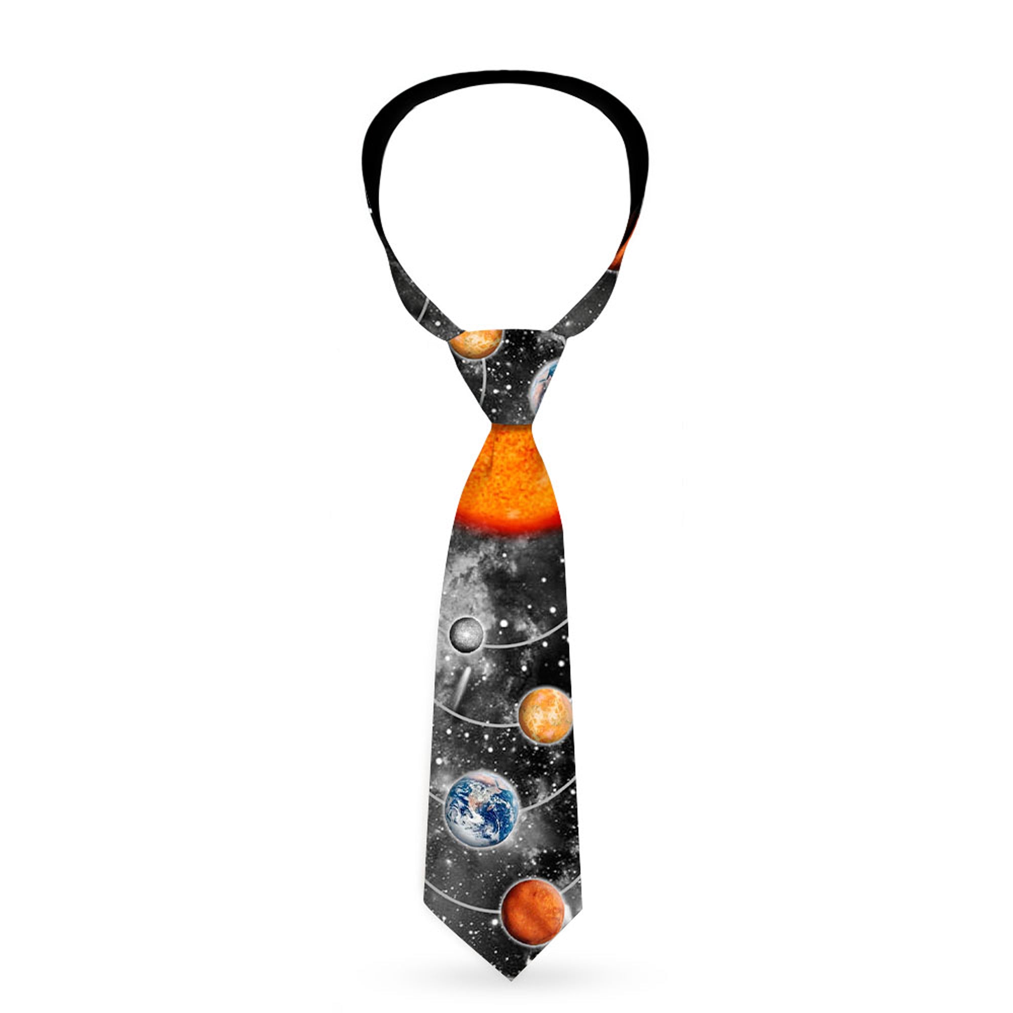 Necktie Standard - Solar System Sun/Planets/Stars Neckties Buckle-Down