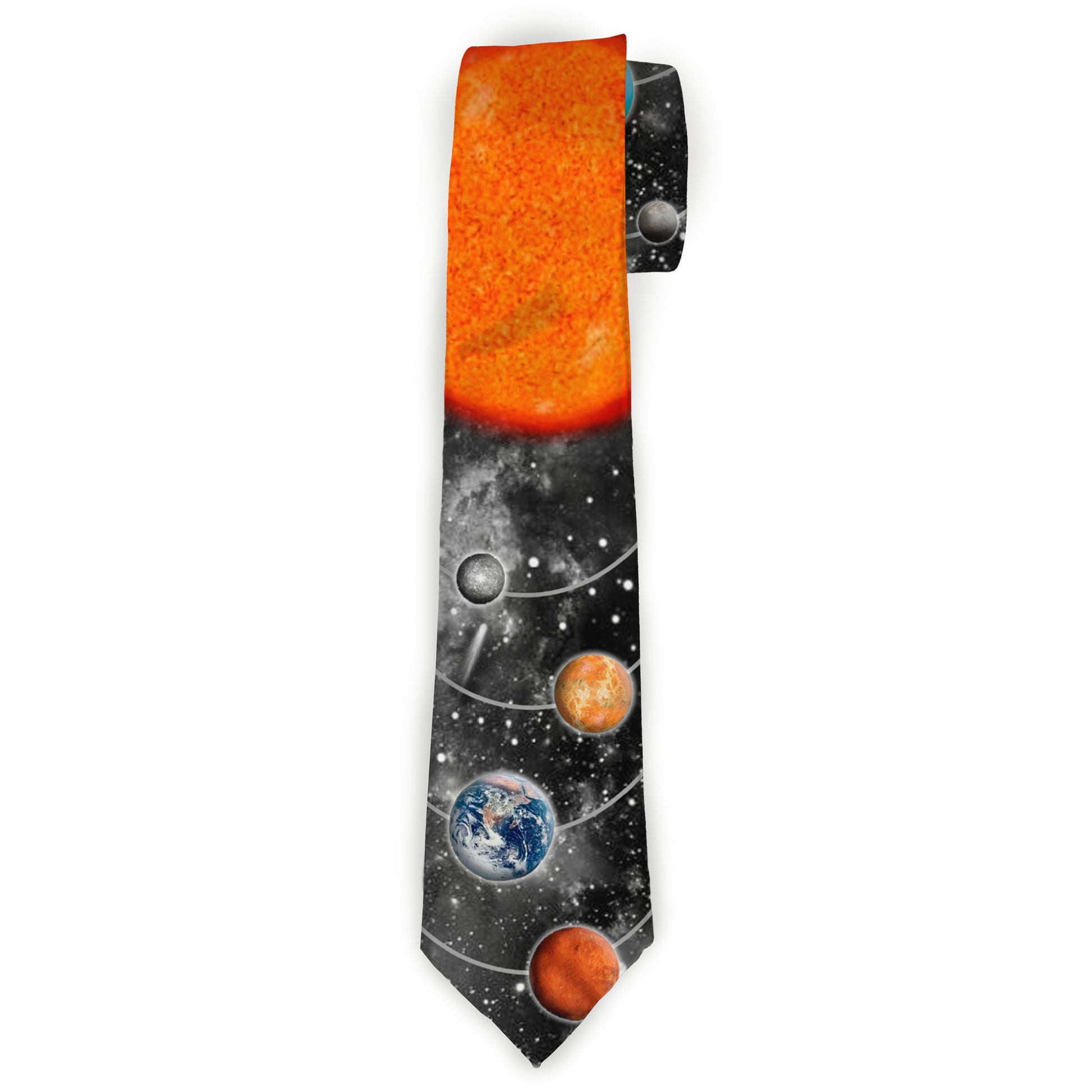 Necktie Standard - Solar System Sun/Planets/Stars Neckties Buckle-Down