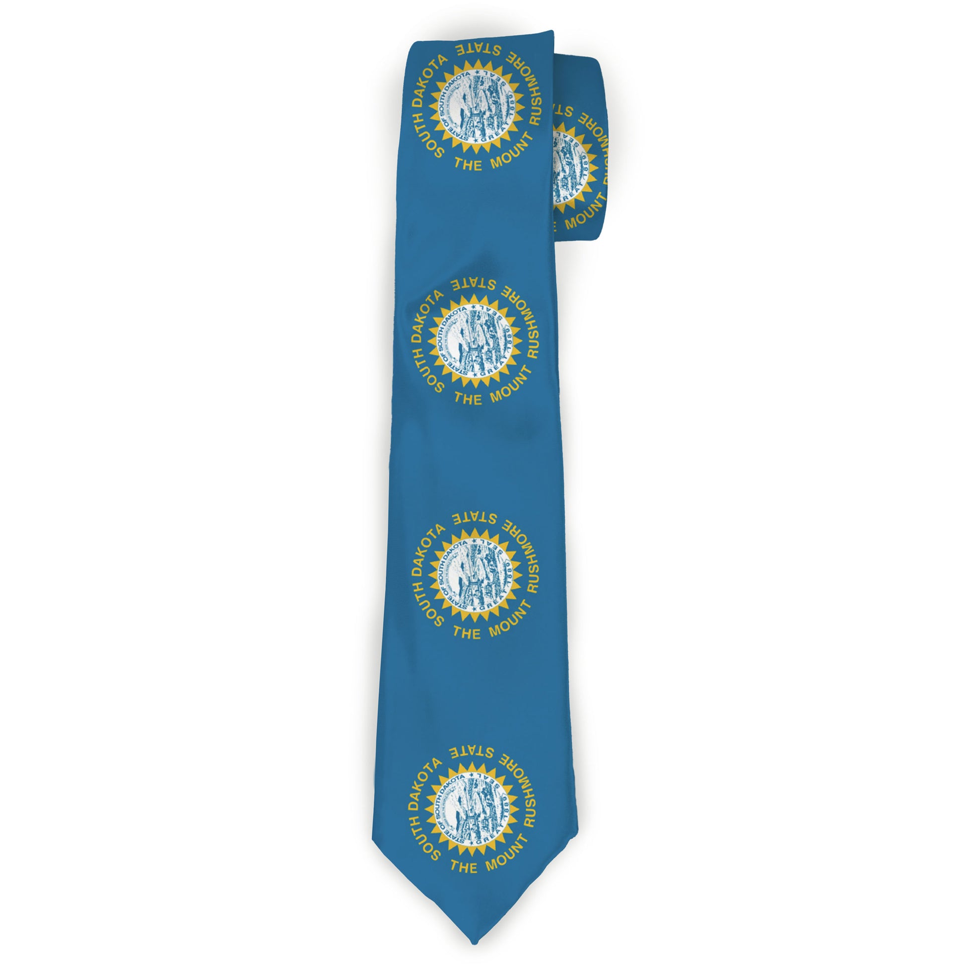 Buckle-Down Necktie - South Dakota Flags Neckties Buckle-Down