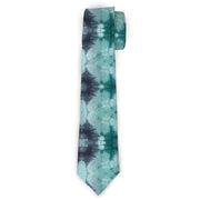 Buckle-Down Necktie - Tie Dye Reflection Turquoise Blues Neckties Buckle-Down