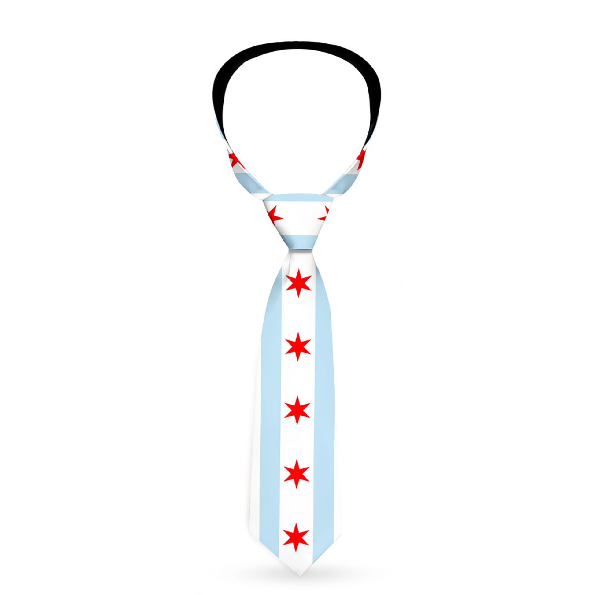 Buckle-Down Necktie - Chicago Flag Neckties Buckle-Down