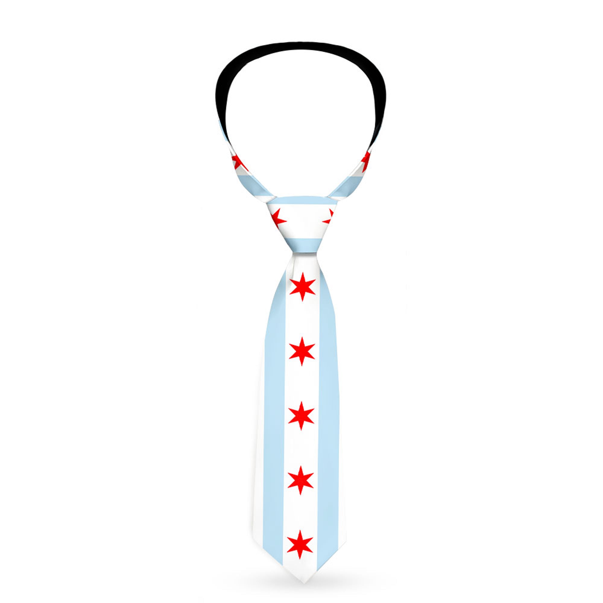Buckle-Down Necktie - Chicago Flag Neckties Buckle-Down