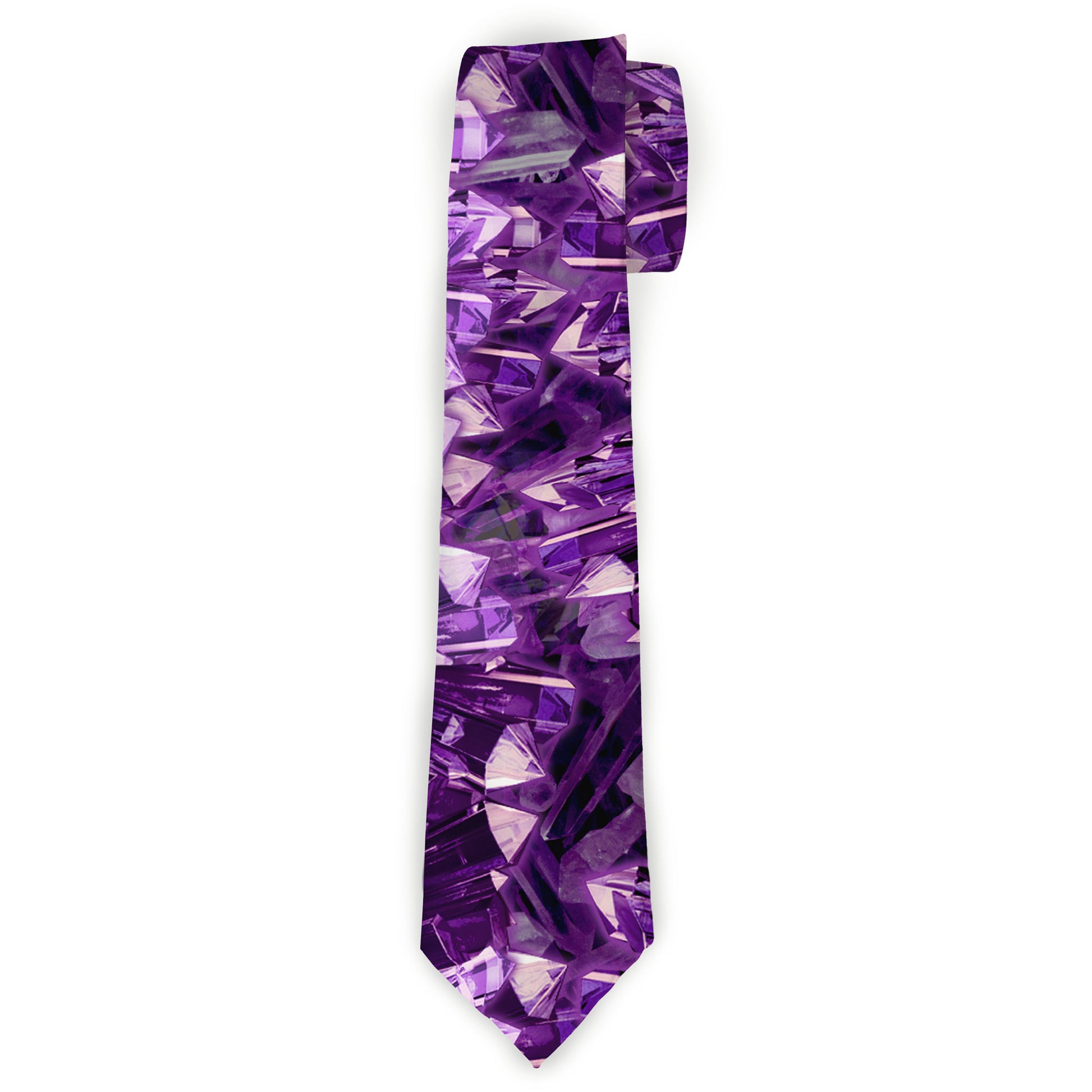 Buckle-Down Necktie - Crystals Purples Neckties Buckle-Down