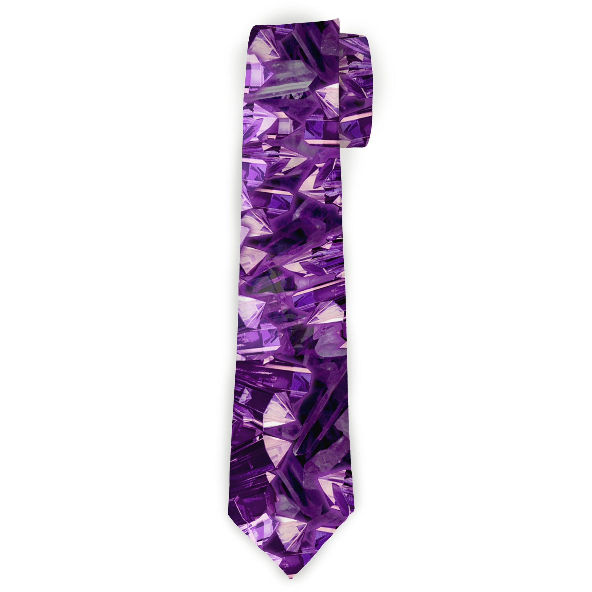 Buckle-Down Necktie - Crystals Purples Neckties Buckle-Down