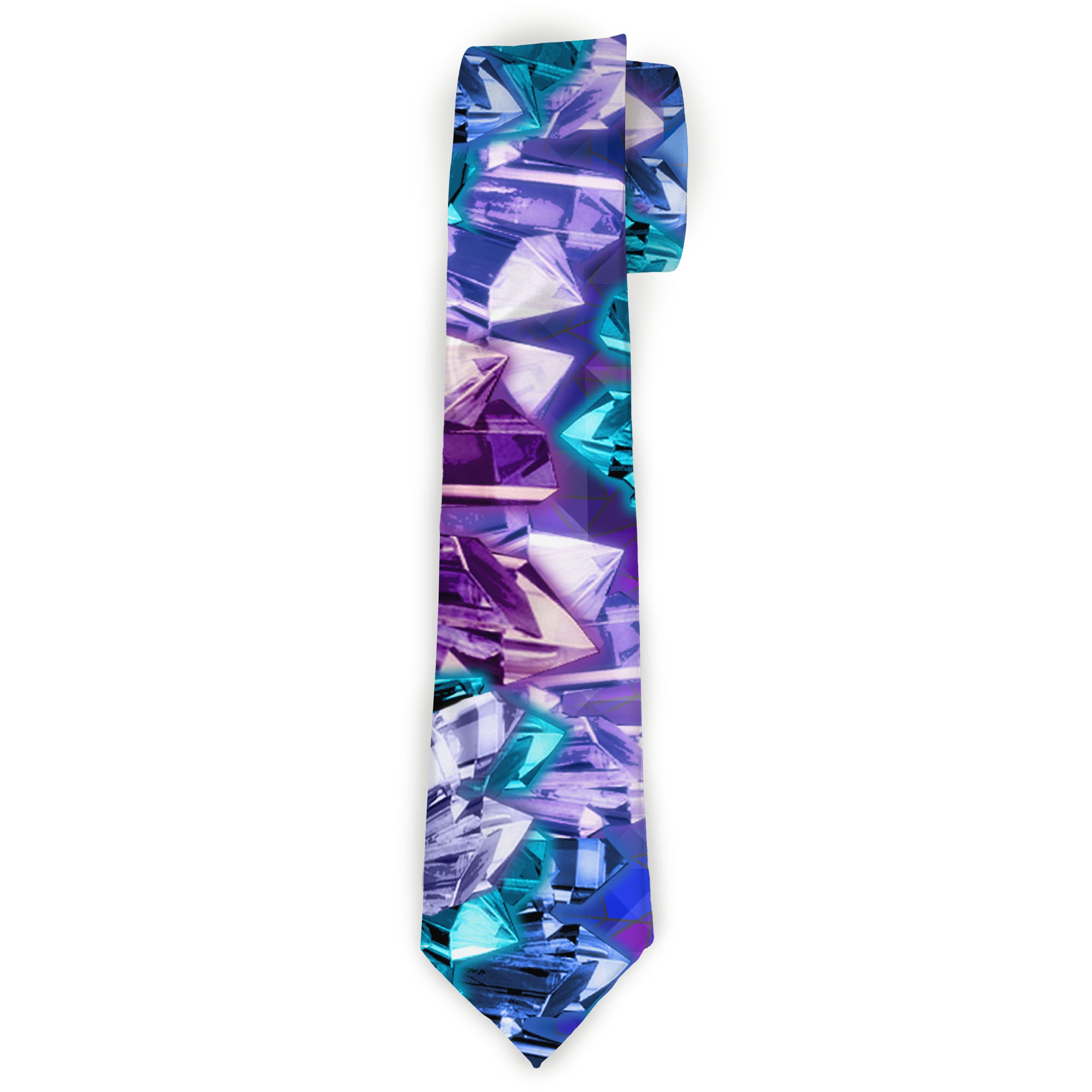 Buckle-Down Necktie - Crystals2 Blues/Purples Neckties Buckle-Down