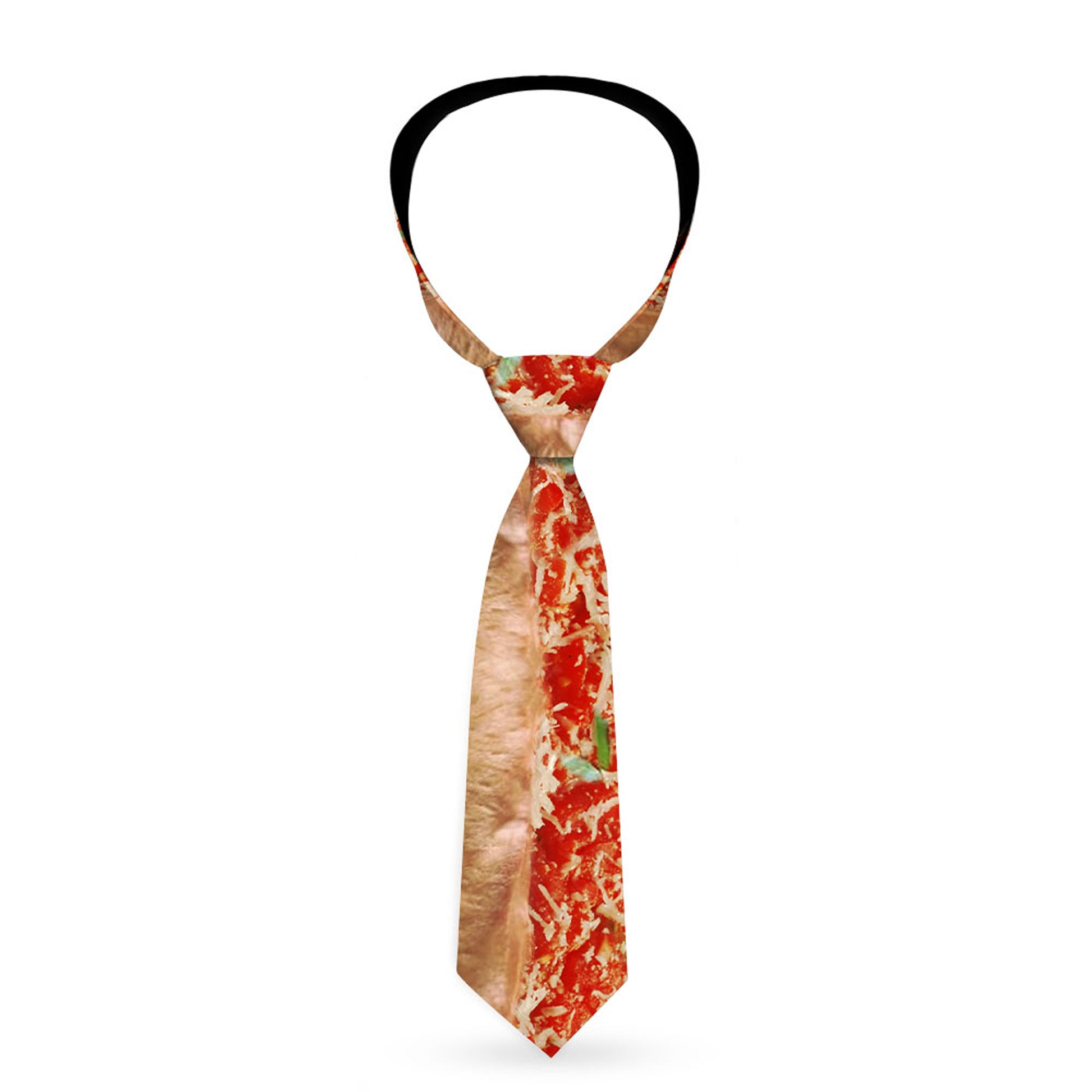 Buckle-Down Necktie - Chicago Style Pizza Vivid Neckties Buckle-Down