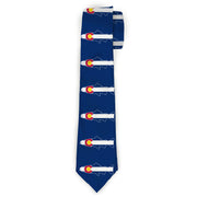 Buckle-Down Necktie - Colorado Trout Flag Blue/White/Red/Yellow Neckties Buckle-Down