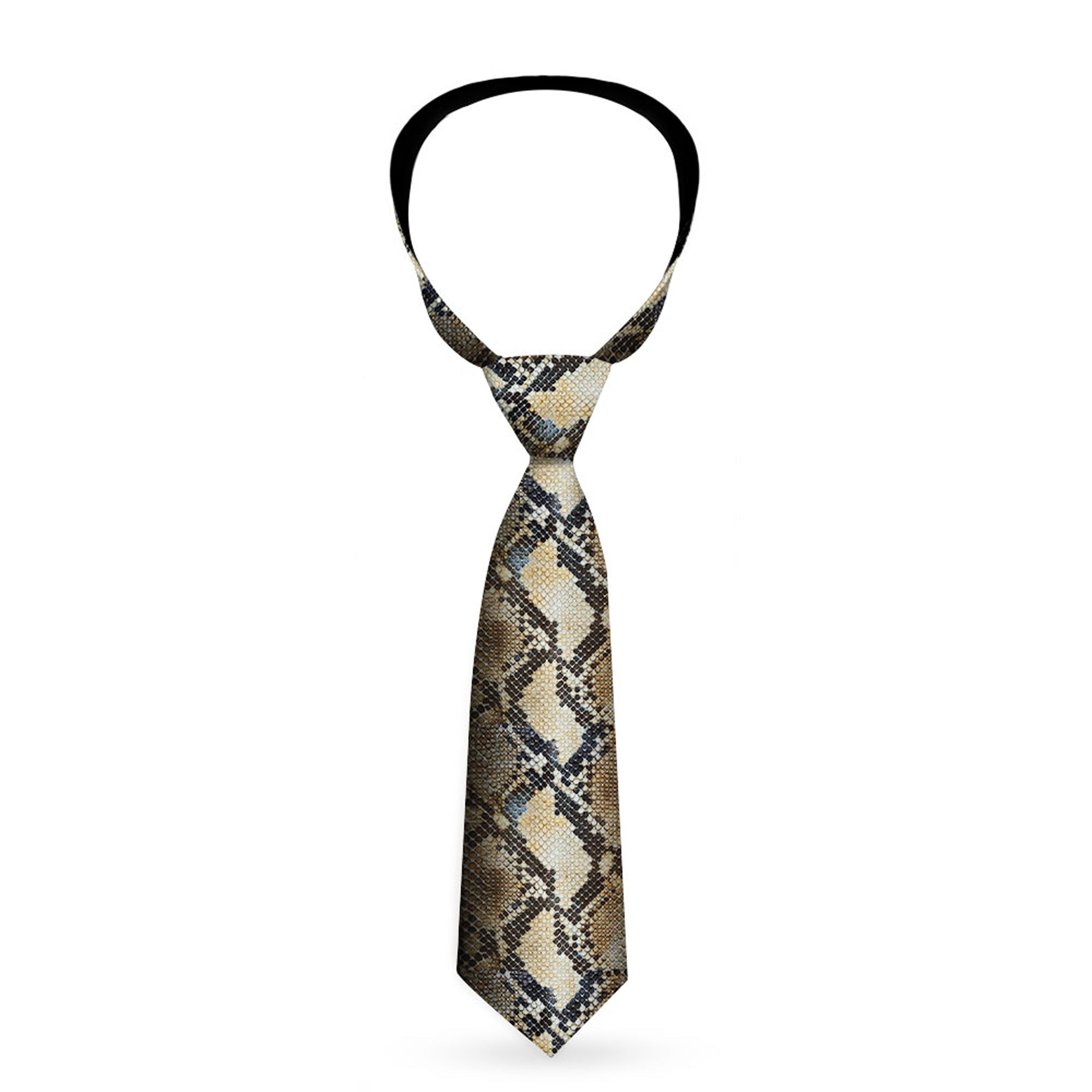 Buckle-Down Necktie - Snake Skin 4 Neckties Buckle-Down