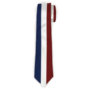 Buckle-Down Necktie - Stripes Red/White/Blue Neckties Buckle-Down