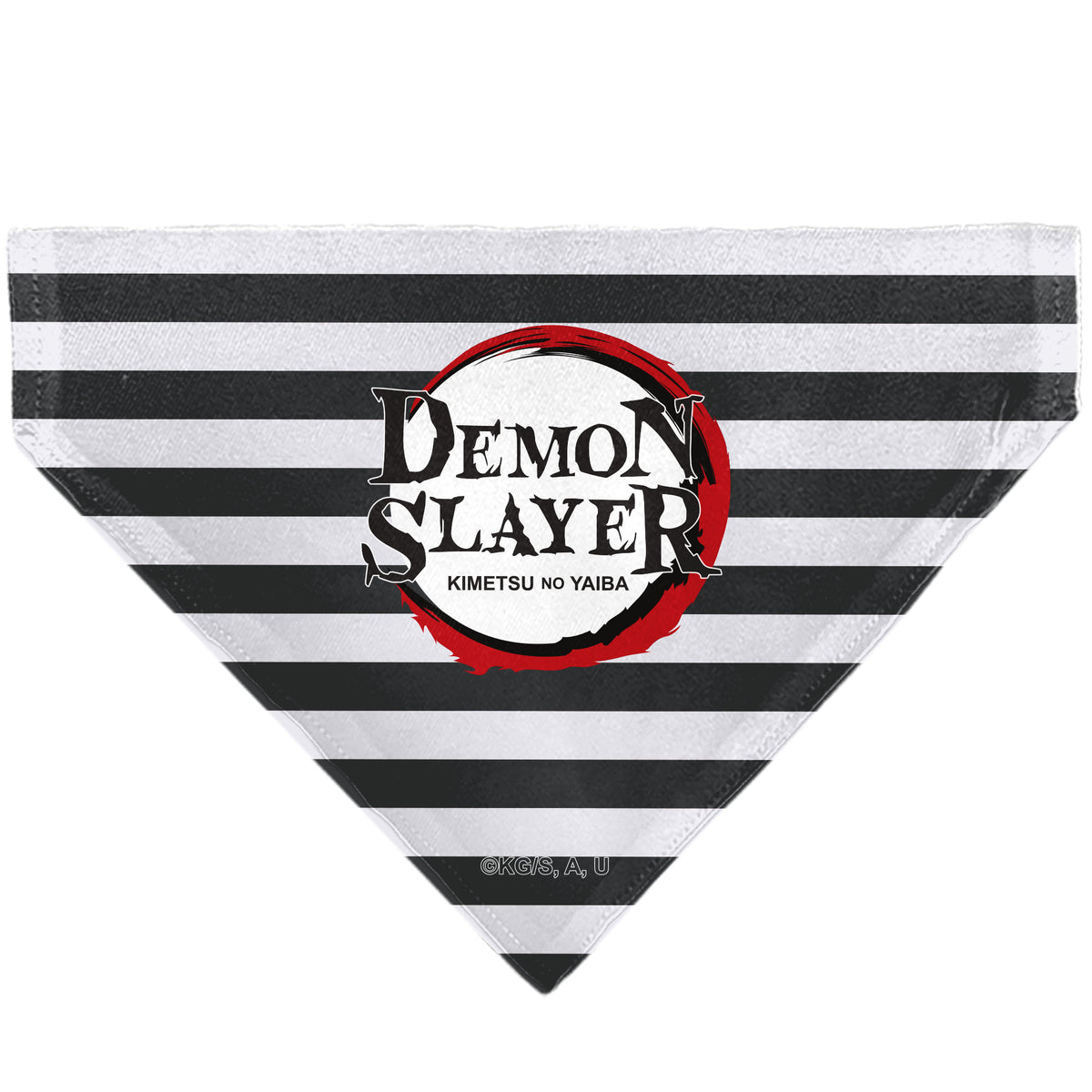 Pet Bandana - Demon Slayer Obanai Iguro Serpent Pose Scene Pet Bandanas Demon Slayer