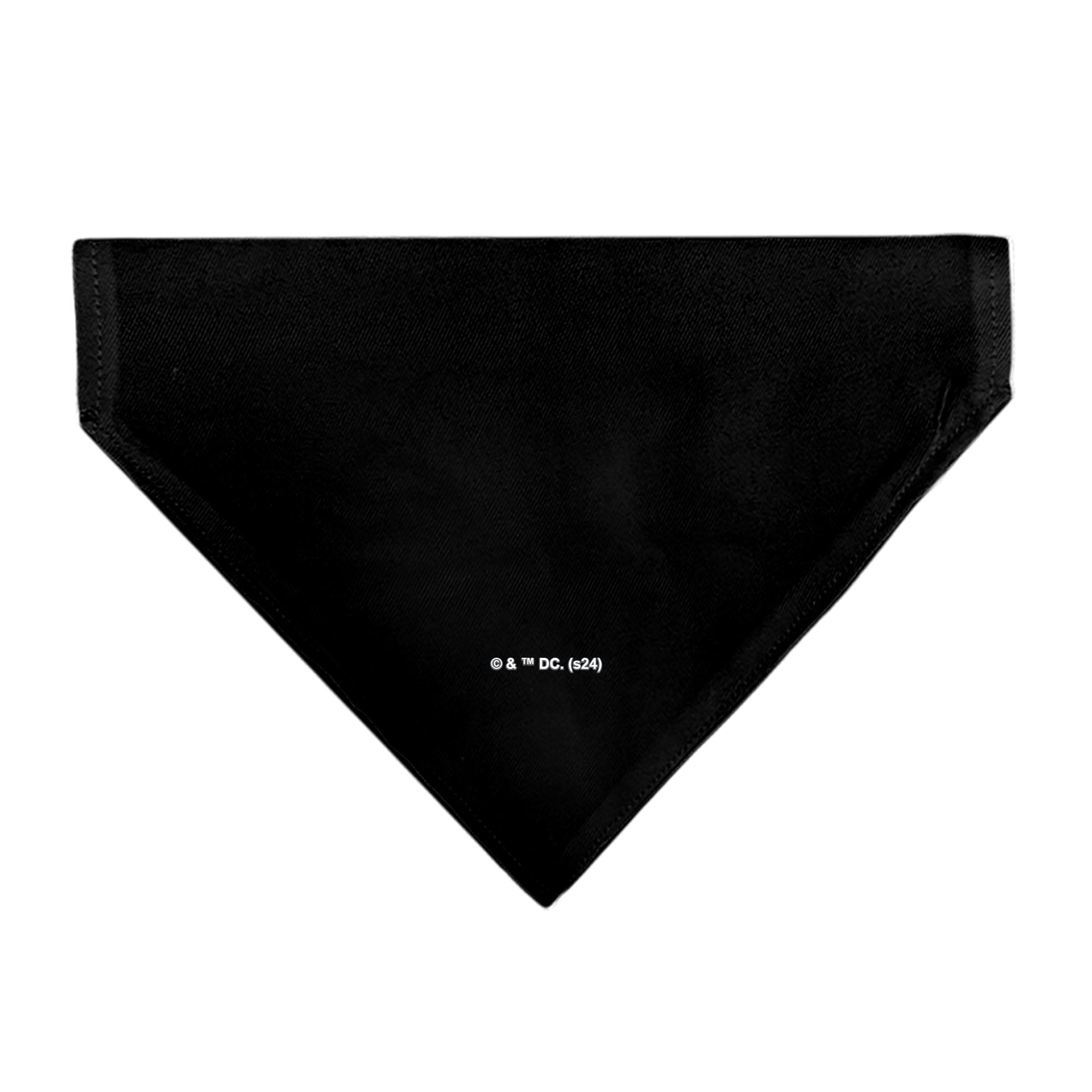 Pet Bandana - Batman Shield Logo Black/Yellow Pet Bandanas DC Comics