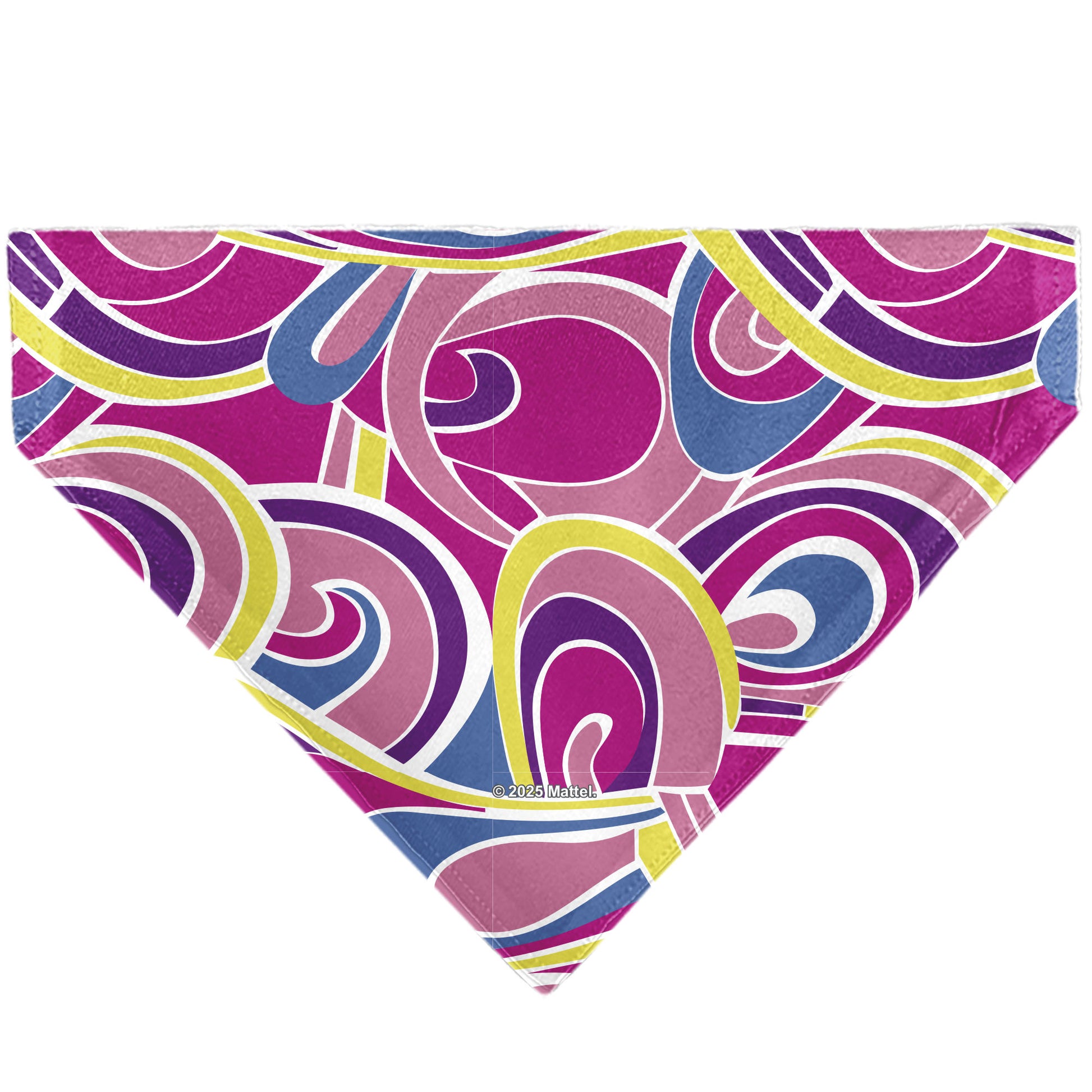 Pet Bandana - Barbie Swirl Pinks/Multi Color Pet Bandanas Mattel