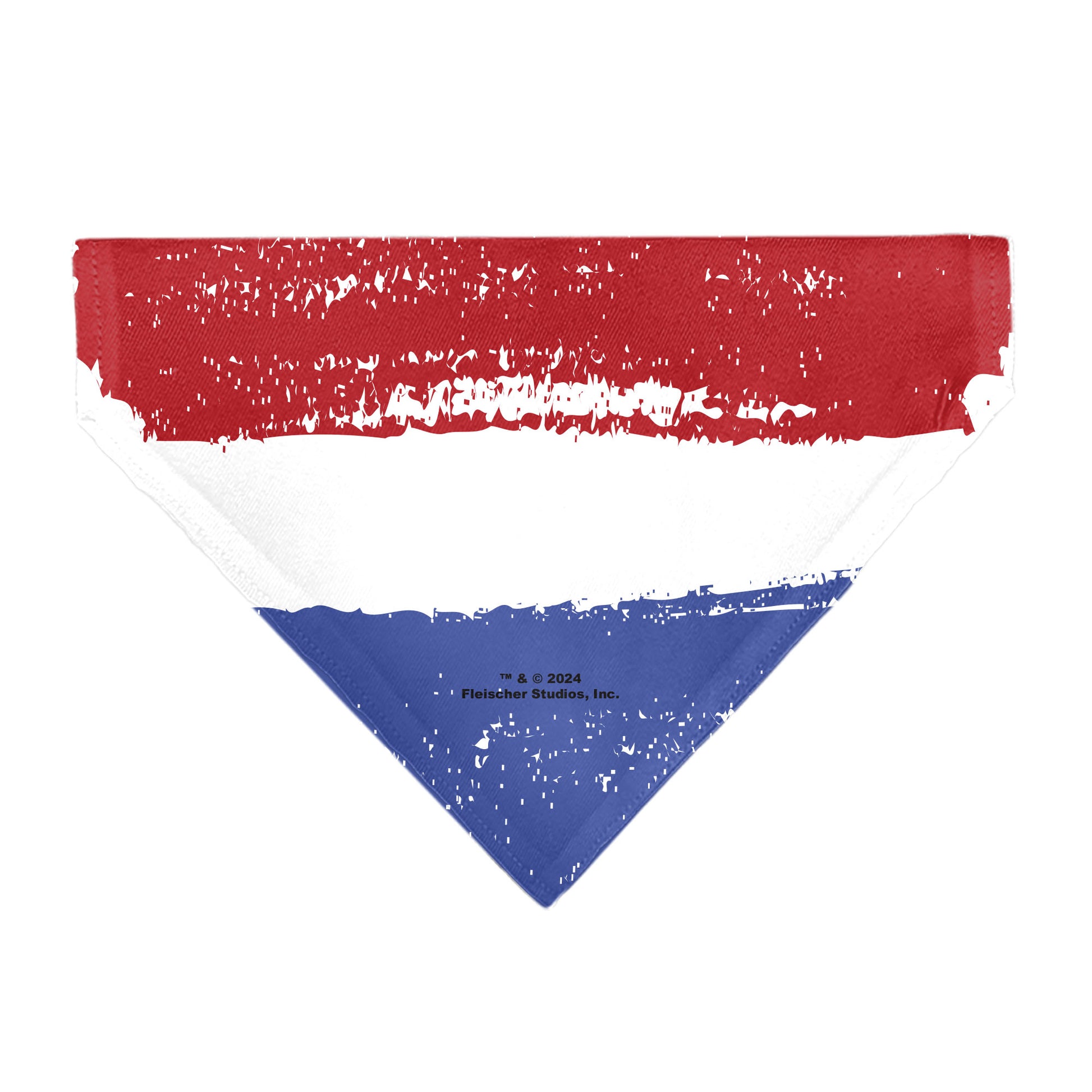 Pet Bandana - Bandana Betty Boop RED WHITE & BOOP Pose Americana Stripe Red/White/Blue/Black Pet Bandanas Betty Boop