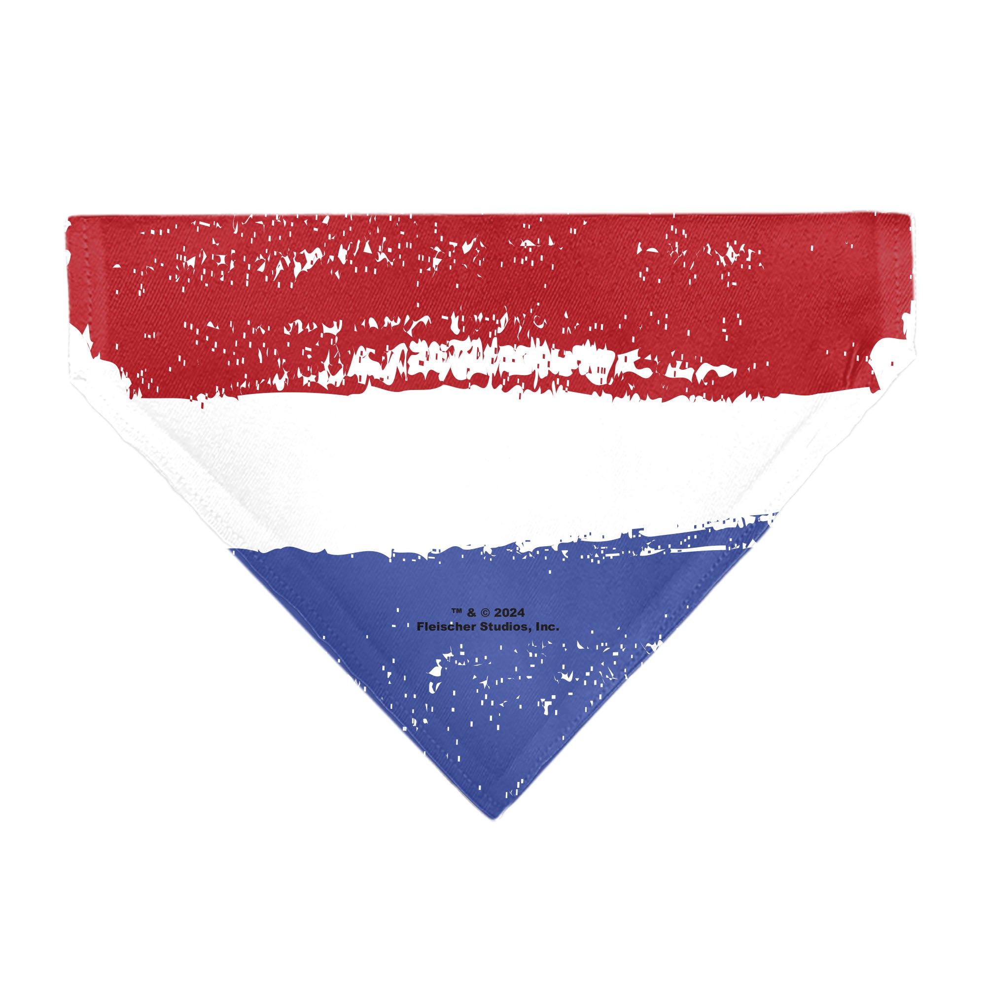 Pet Bandana - Bandana Betty Boop RED WHITE & BOOP Pose Americana Stripe Red/White/Blue/Black Pet Bandanas Betty Boop