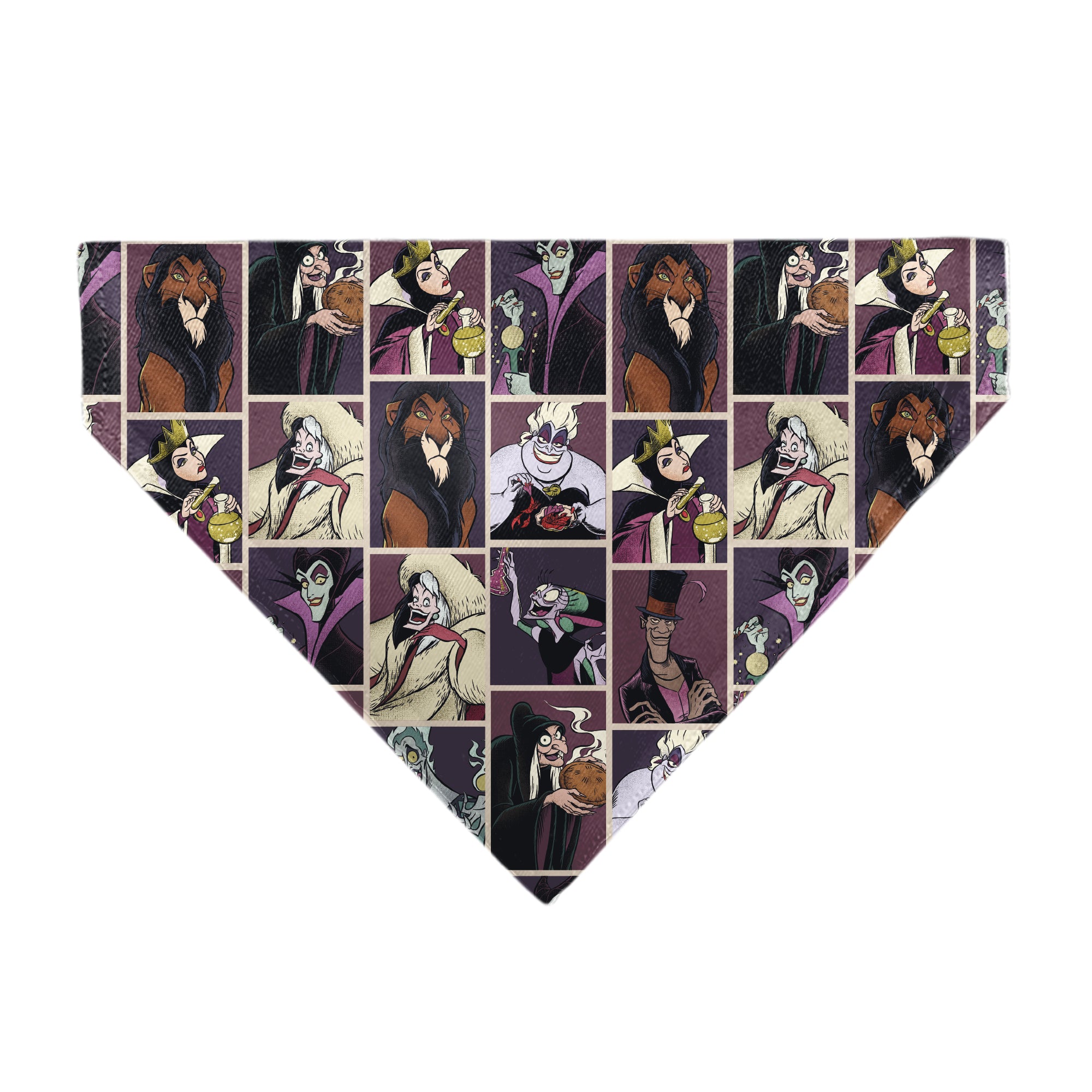 Pet Bandana - Disney Villains Pose Blocks Pet Bandanas Disney