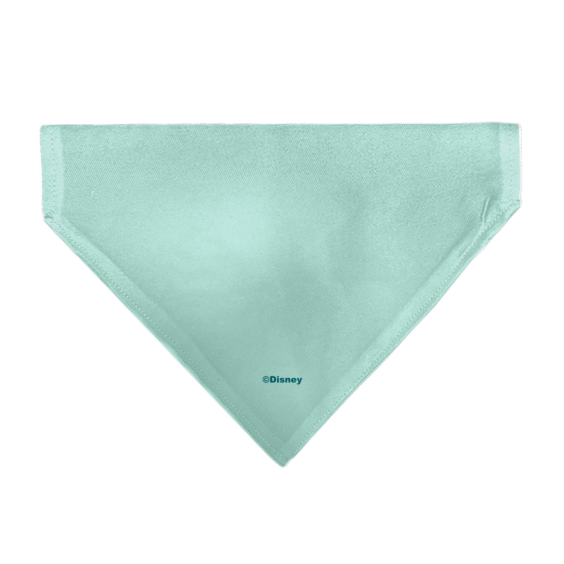 Pet Bandana - Moana Standing Pose and Plants Greens Pet Bandanas Disney