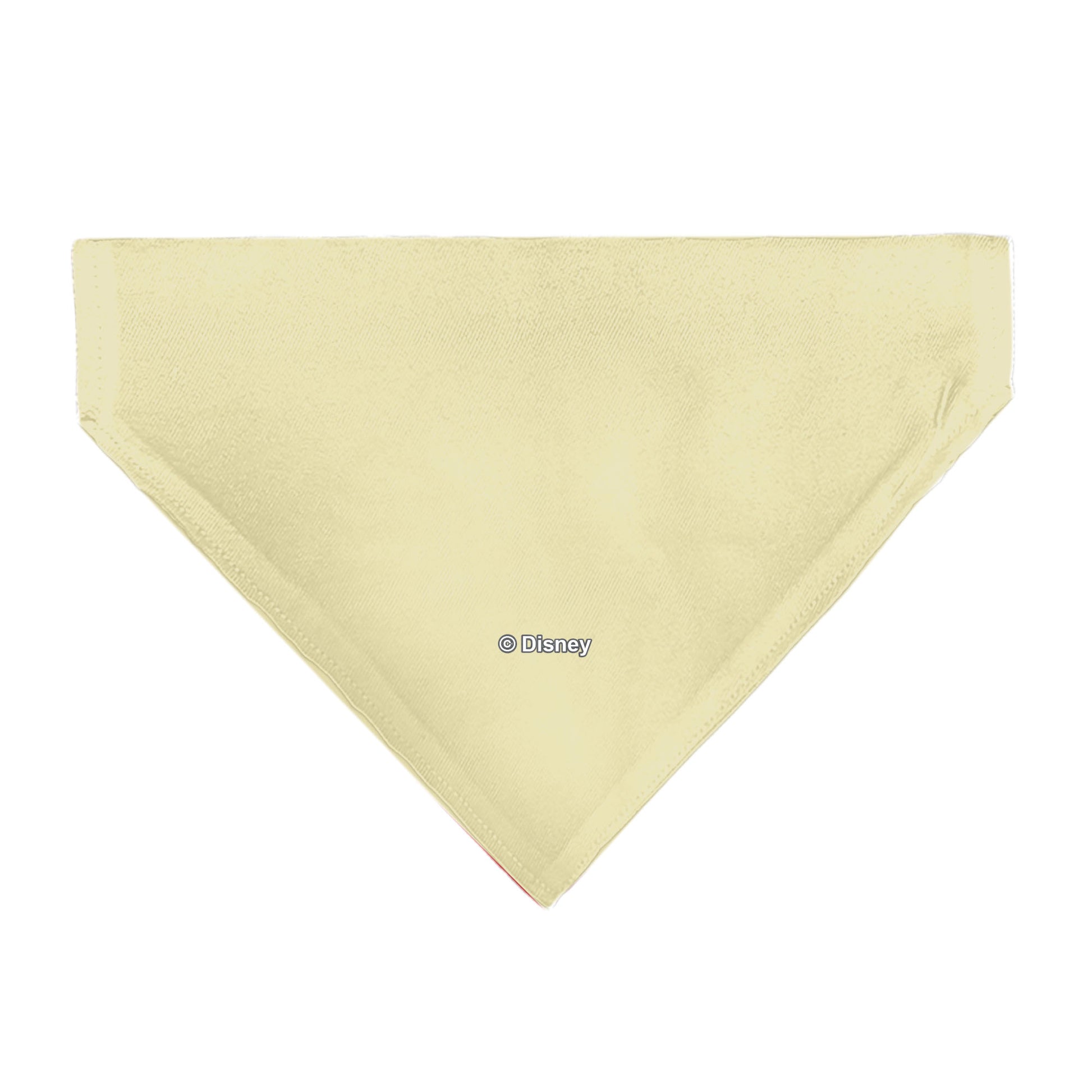 Pet Bandana - Rapunzel NEVER STOP EXPLORING Castle Pose Beige/Red/White Pet Bandanas Disney