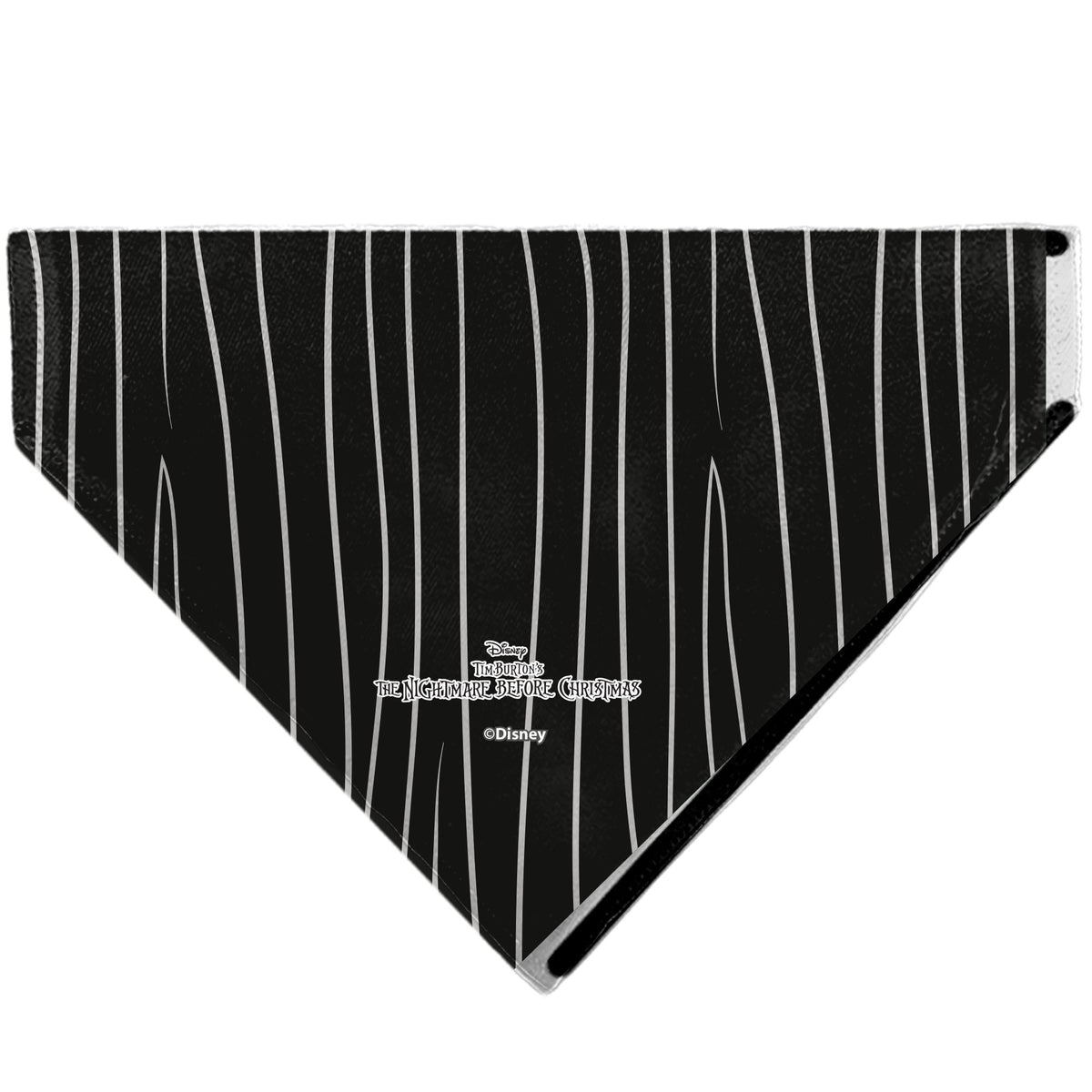 Pet Bandana - The Nightmare Before Christmas Jack Bat Tie and Suit Stripe Black/White