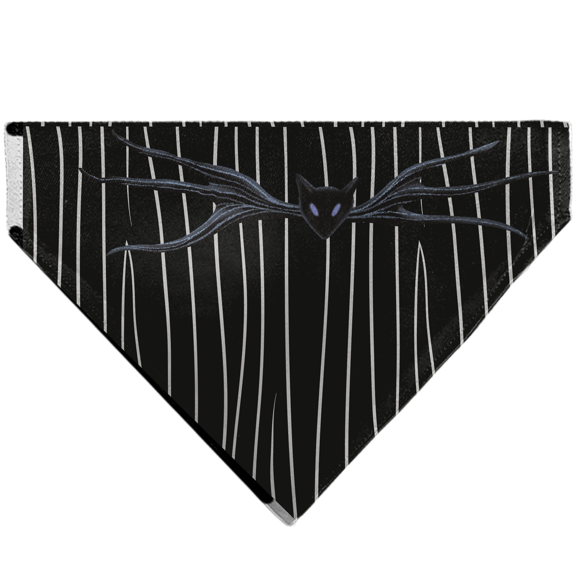 Pet Bandana - The Nightmare Before Christmas Jack Bat Tie and Suit Stripe Black/White