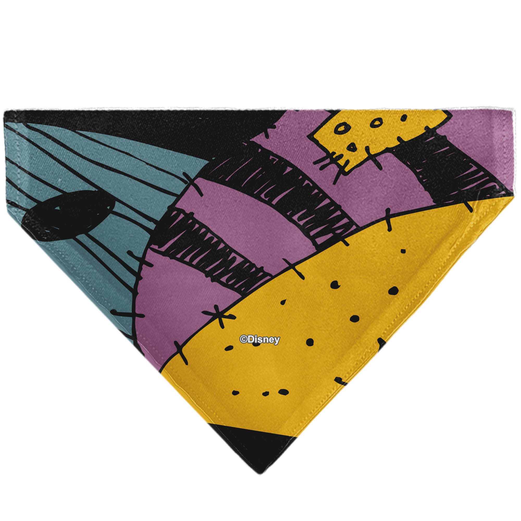Pet Bandana - The Nightmare Before Christmas Sally Dress Patchwork