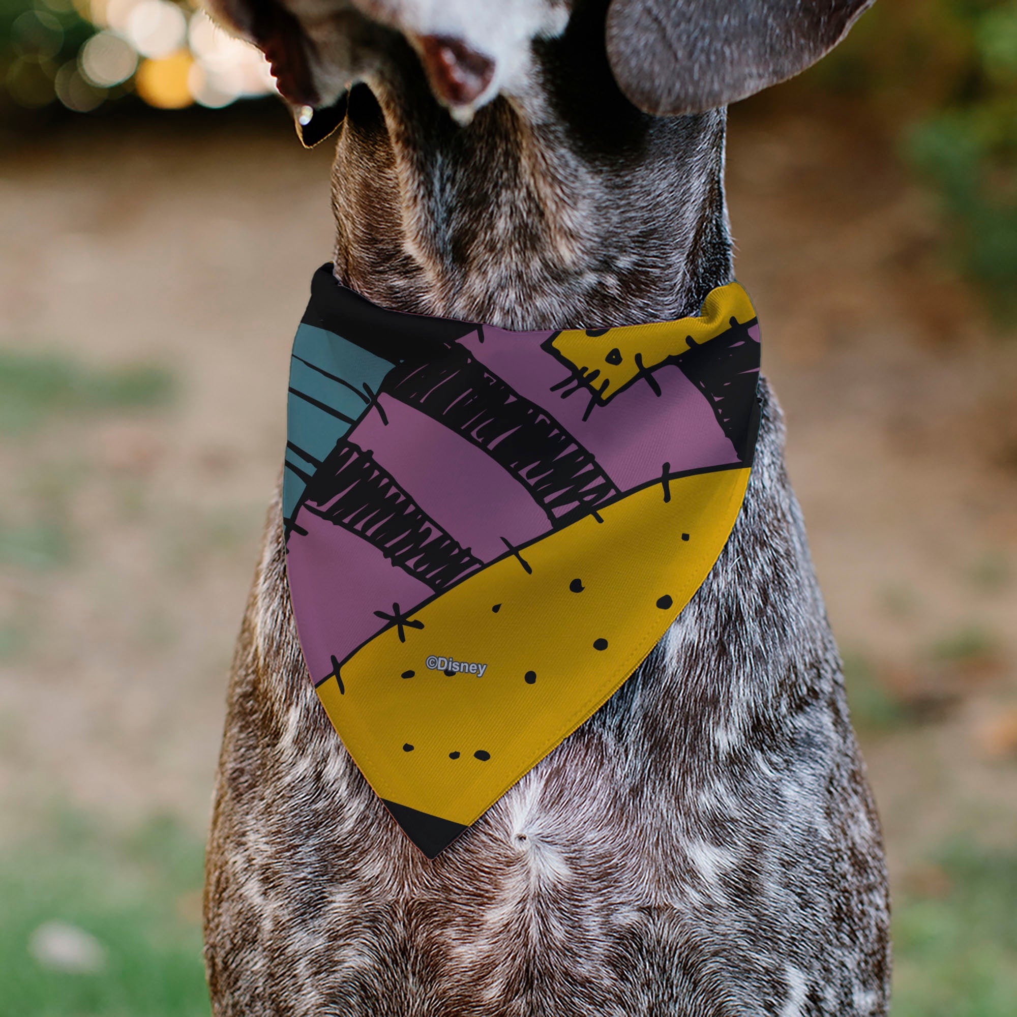 Pet Bandana - The Nightmare Before Christmas Sally Dress Patchwork